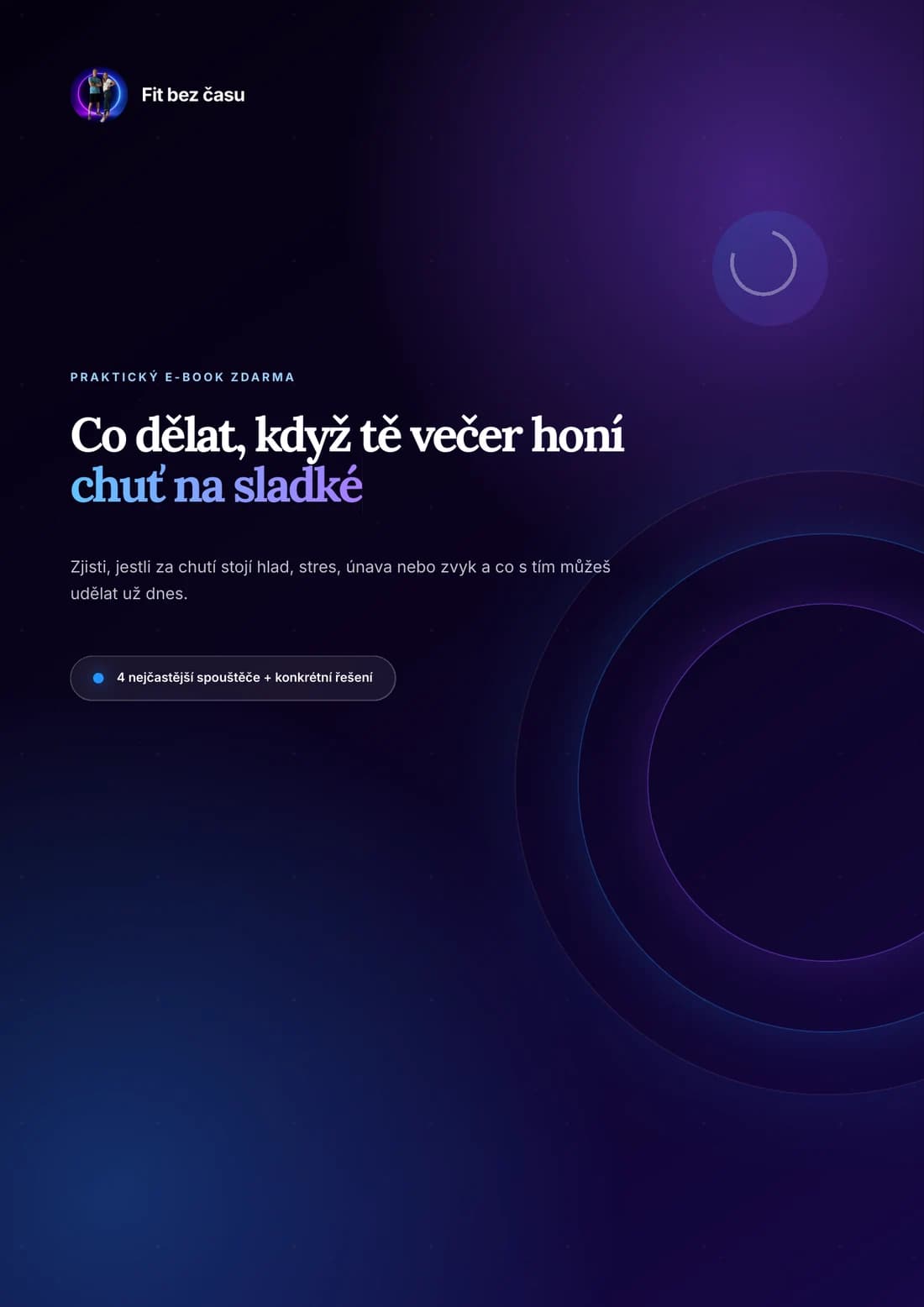 Náhled e-booku Co dělat, když tě večer honí chuť na sladké